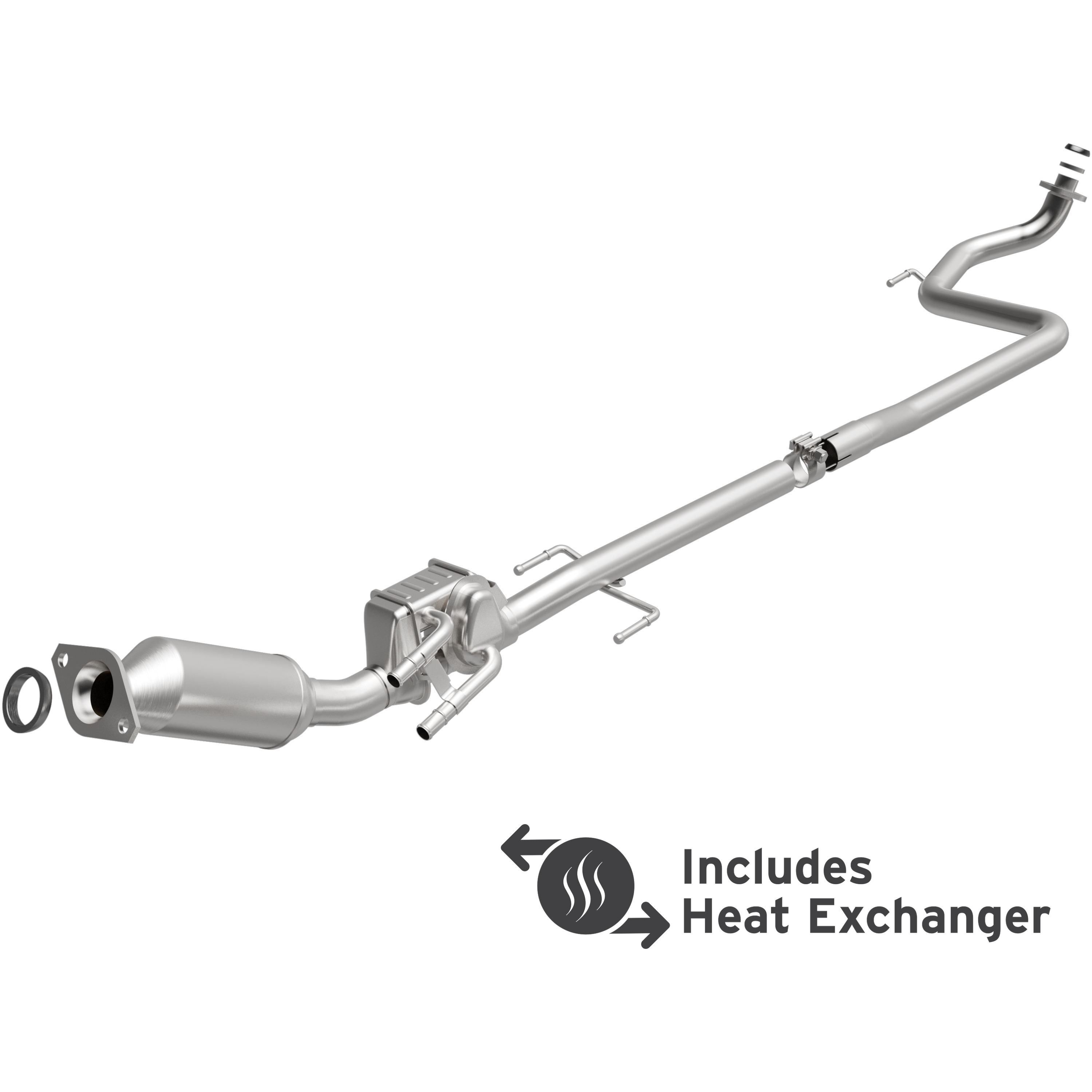 MagnaFlow 2012-2013 Toyota Prius C California Grade CARB Compliant Direct-Fit Catalytic Converter